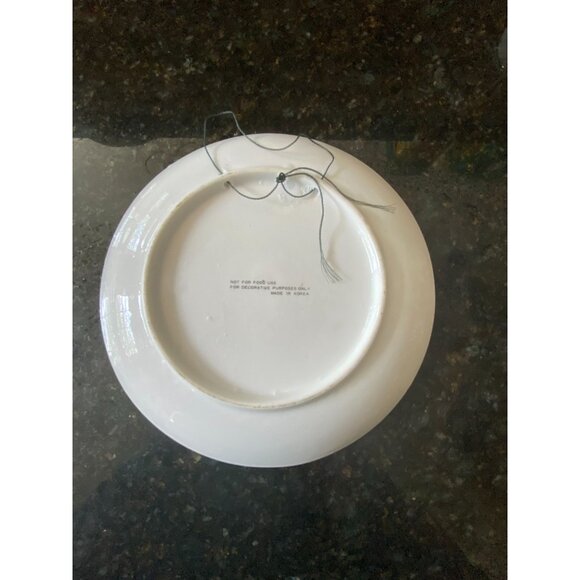 Missouri " The Cave State" 8 Inch, Silver Rimmed Souvenir Plate - Picture 3 of 4